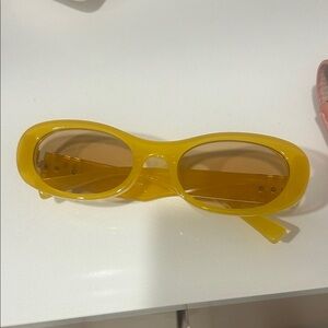 Miu Miu Yellow Sunglasses